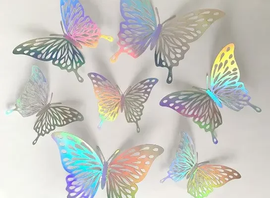 Бабочки для декора: яркие элементы для праздников